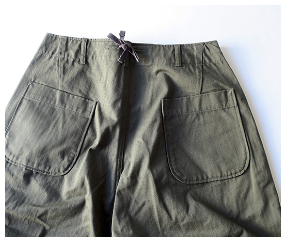 耐熱 二層 足あとぐらす (M) Engineered Garments Sailor Pant