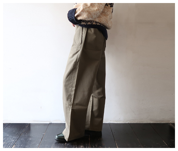 耐熱 二層 足あとぐらす (M) Engineered Garments Sailor Pant