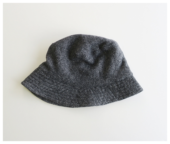 Engineered Garments - Bucket Hat - Poly Wool Herringbone