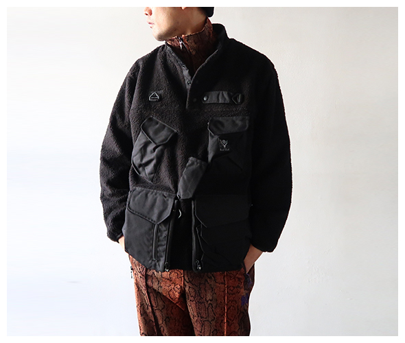 South2 West8 - Tenkara Trout Pullover Jacket - Poly Fleece サウス2