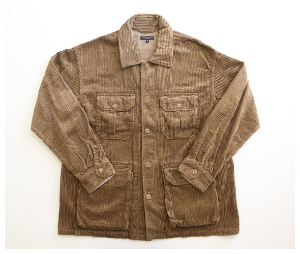 Engineered Garments - Suffolk Shirt Jacket - Cotton 4.5W Corduroy  エンジニアドガーメンツ サフォークシャツジャケット