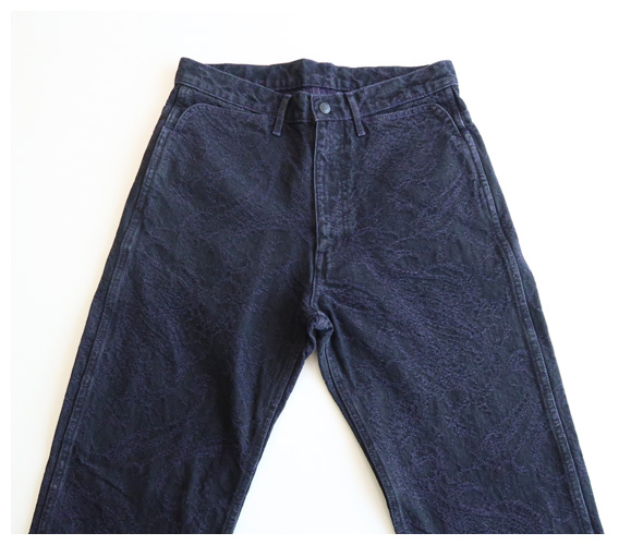 NEEDLES - Straight Jean - 13oz Denim Paisley Jq. ニードルス