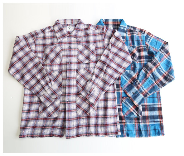 South2 West8 - 6 Pocket Shirt - Flannel Twill Plaid サウス2