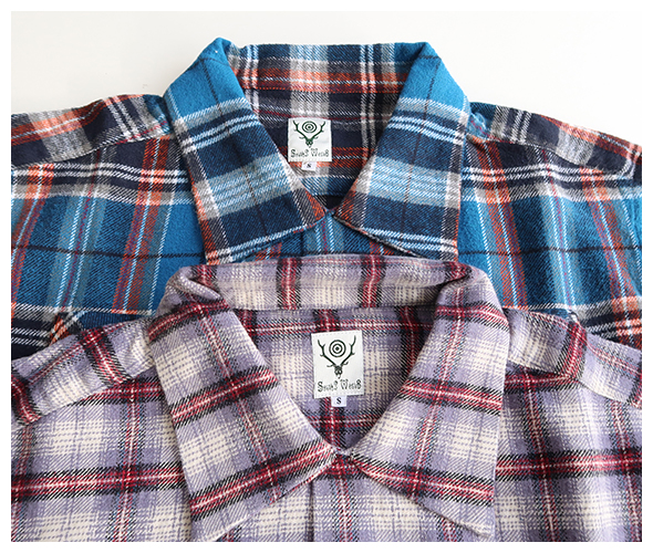 South2 West8 - 6 Pocket Shirt - Flannel Twill Plaid サウス2ウエスト8 6ポケットシャツ