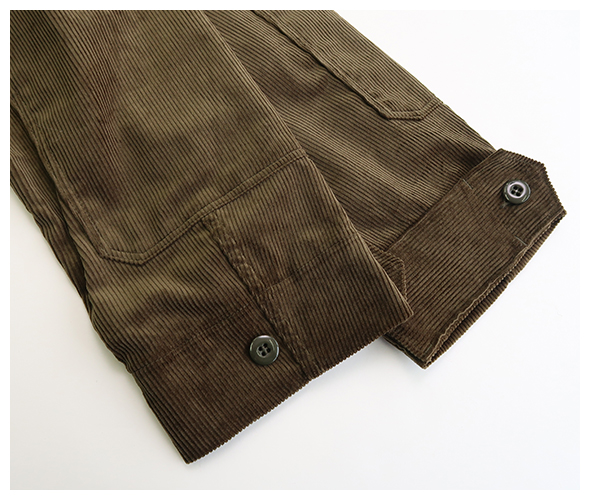 SASSAFRAS - Overgrown Fatigue Jacket - 9W Corduroy ササフラス オーバーグロウンファティーグジャケット