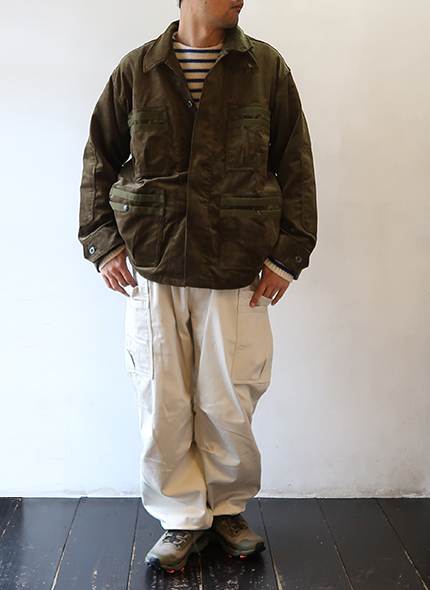 SASSAFRAS - Overgrown Fatigue Jacket - 9W Corduroy ササフラス オーバーグロウンファティーグジャケット